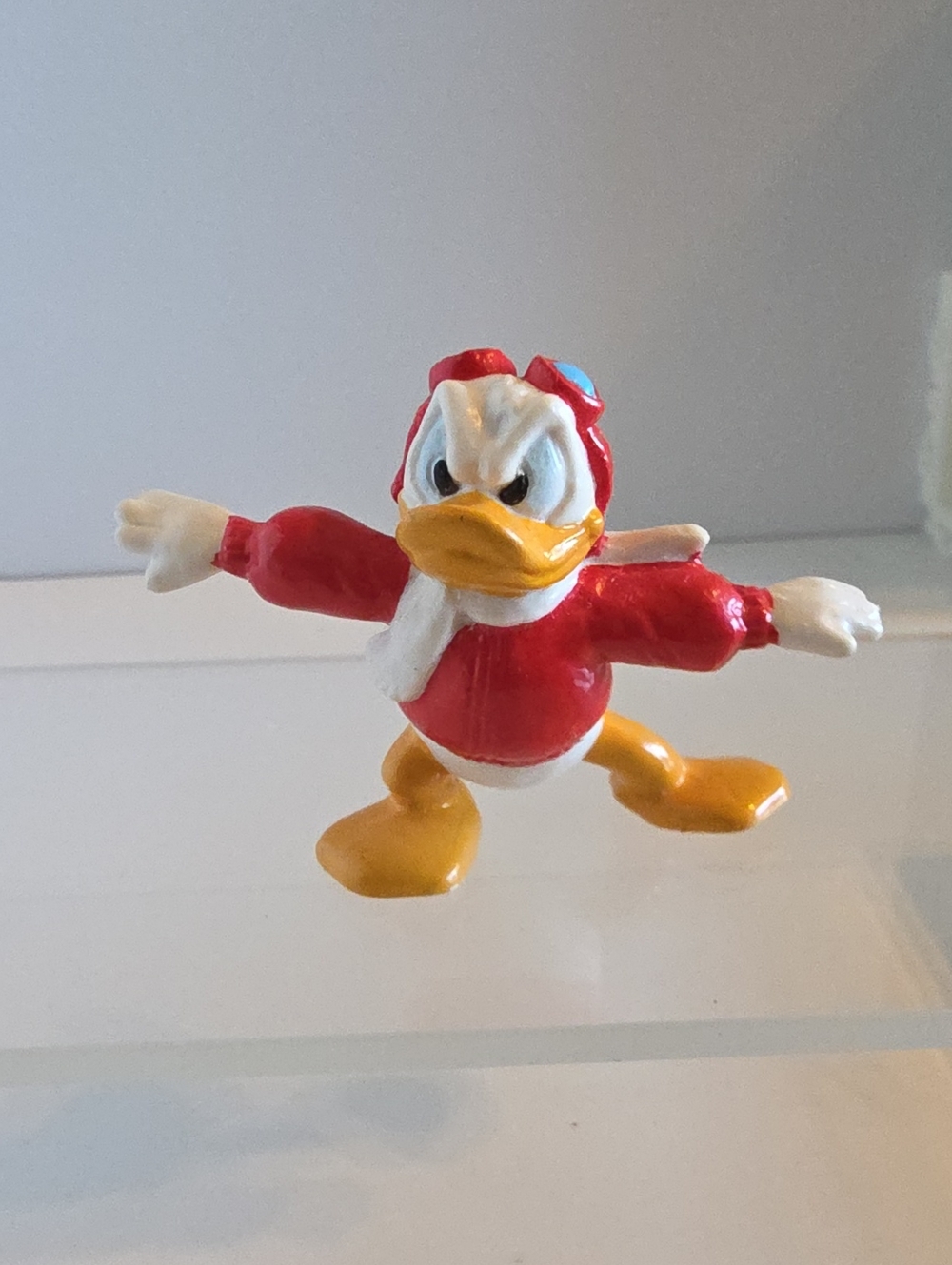 Vintage 1986 Disney Applause Donald Duck Aviator Figure 1.75"